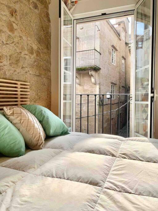 Precioso apartamento en el Casco Vello de Vigo Exterior foto