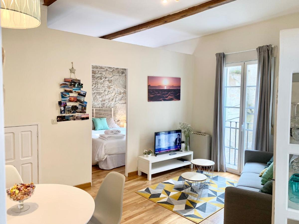Precioso apartamento en el Casco Vello de Vigo Exterior foto